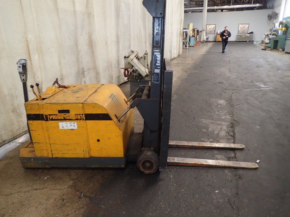 Prime Mover Electric Walk Behind Fork Lift