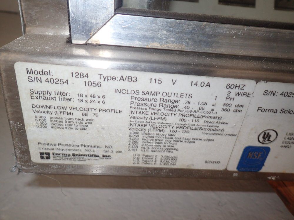 Forma Scientific Biological Safety Cabinet