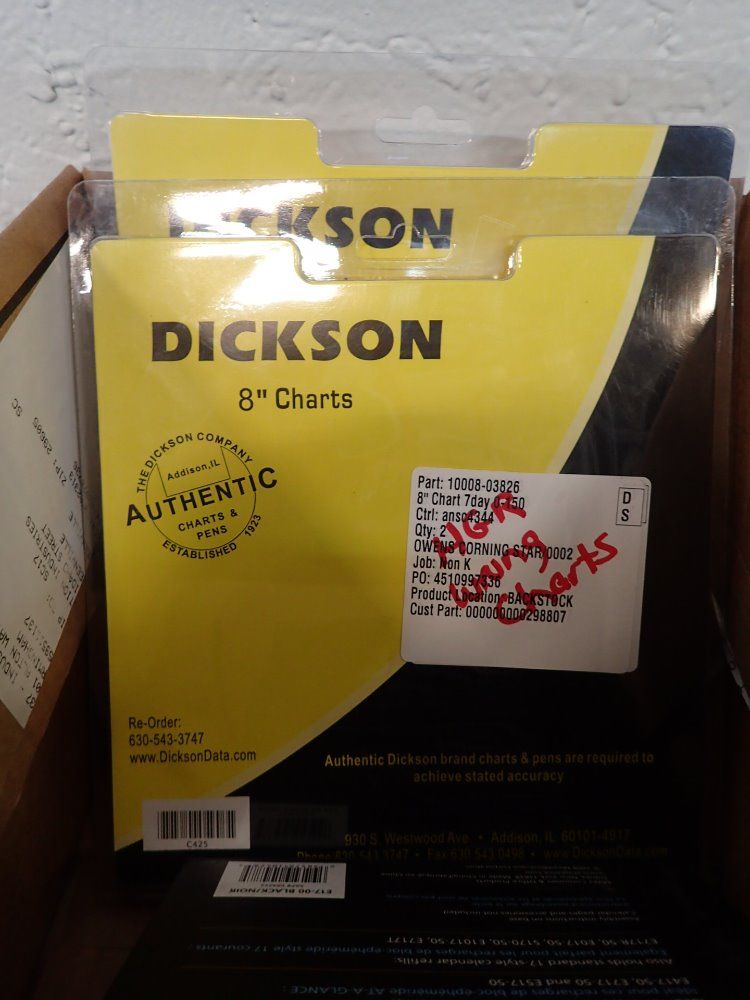 Dickson 8" Charts / Calendar Base