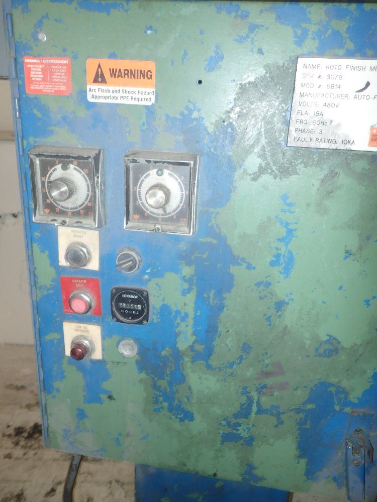 Automated Finishing Rotary Metal Polisher