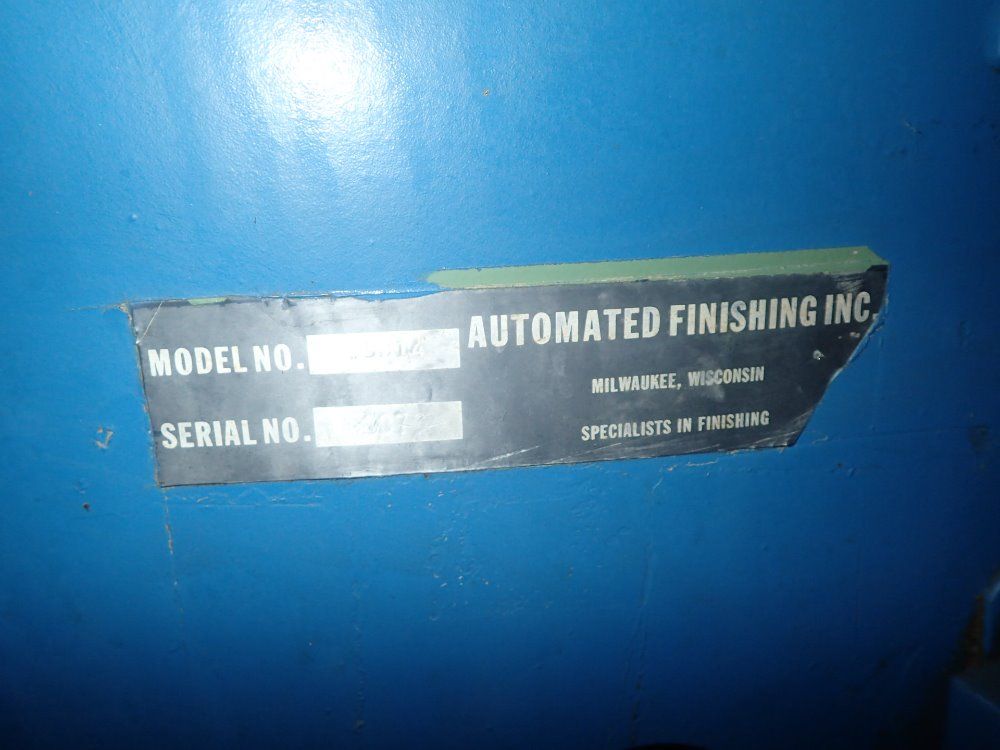 Automated Finishing Rotary Metal Polisher