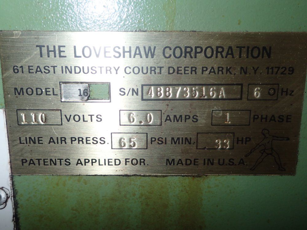Little David / Loveshaw Case Sealer