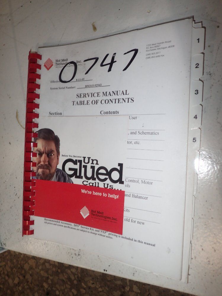 Benchmark Hot Melt Applicator