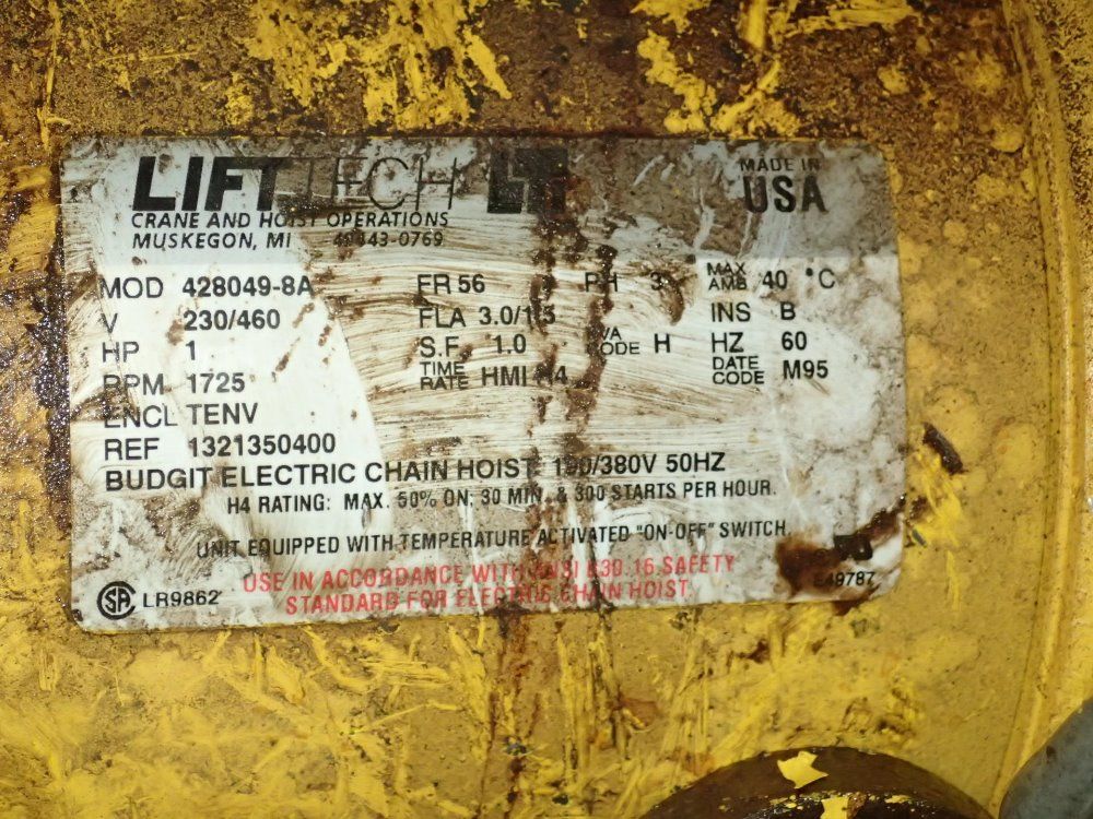 Budget Electric Chain Hoist