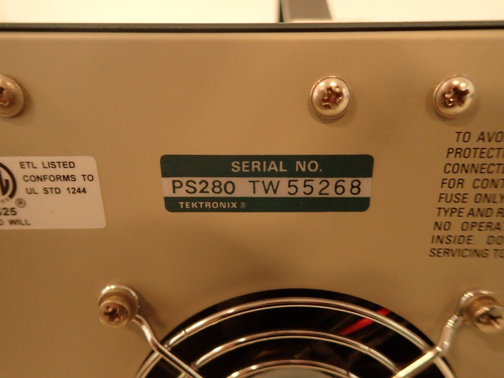 Tektronix Dc Power Supply