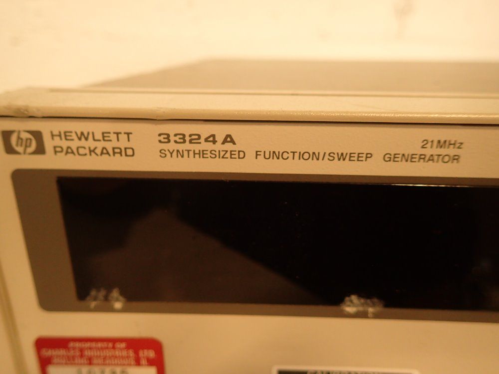 Hp Sythesized Function / Sweep Generator