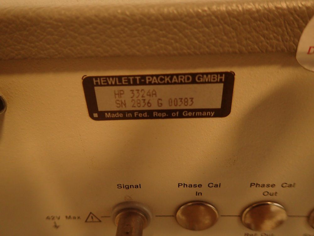 Hp Sythesized Function / Sweep Generator