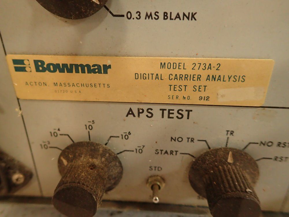 Bowmar Digital Carrier Analysis Test Set