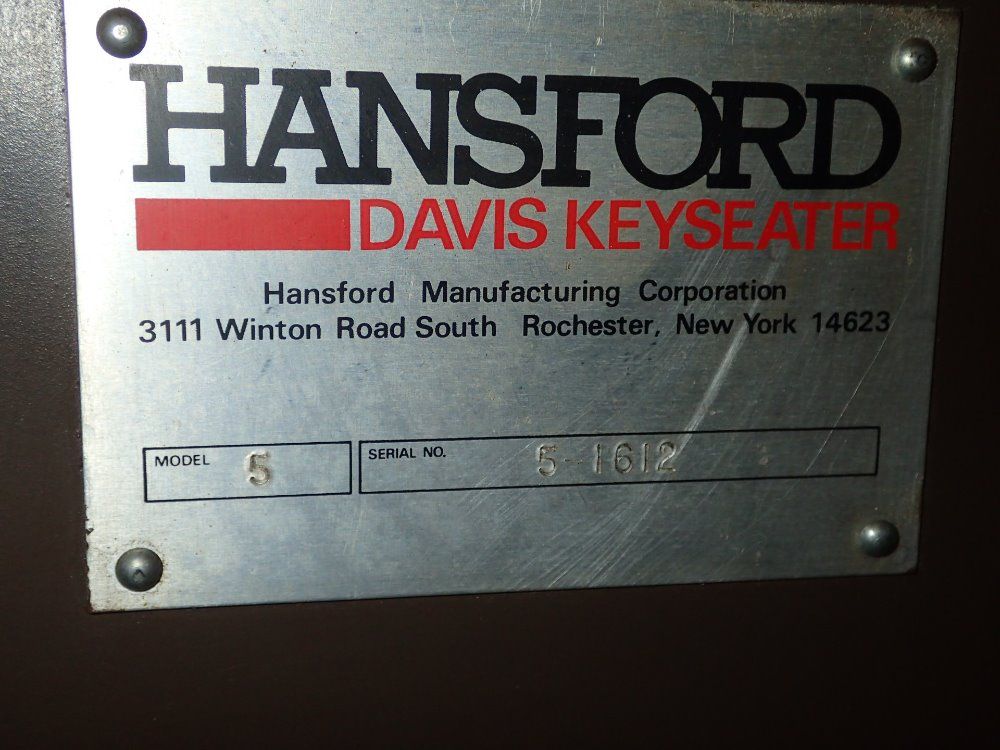 Hansford / Davis Keyseater