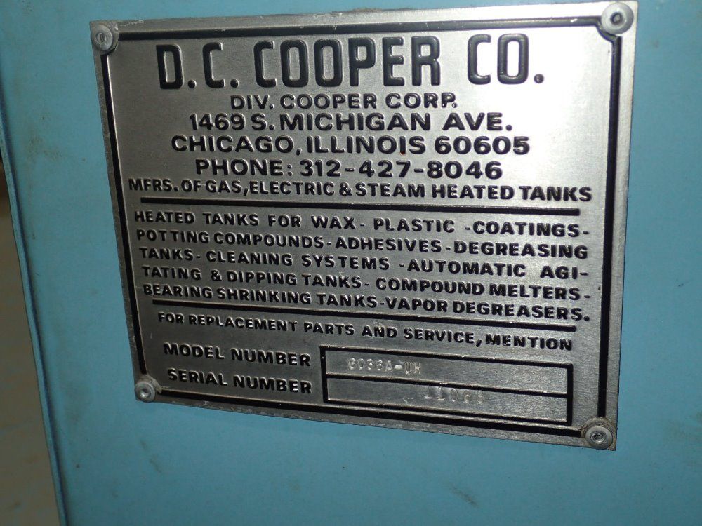 Dc Cooper Parts Washer