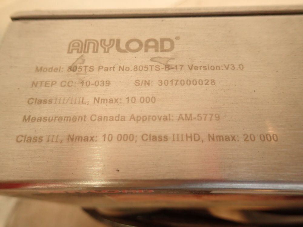 Anyload Counting Scale