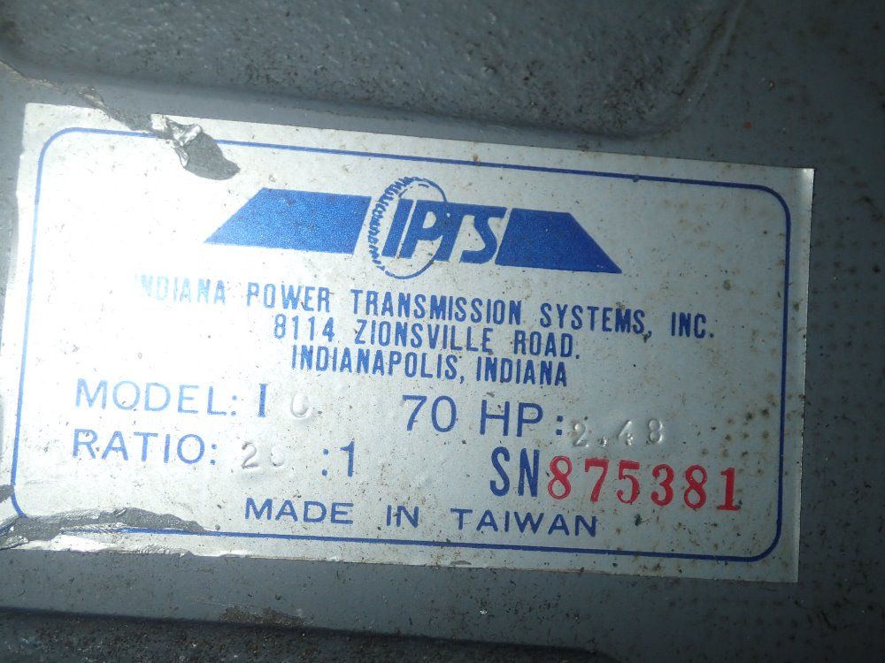 Indiana Power Transmission Gear Reducer