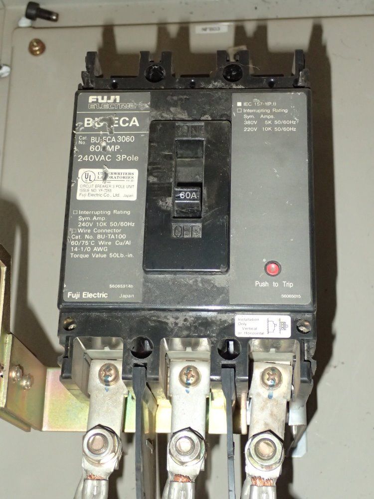 Fuji Electric Circuit Breaker