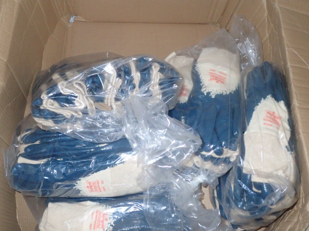 Marigold Rubber Palm Work Gloves