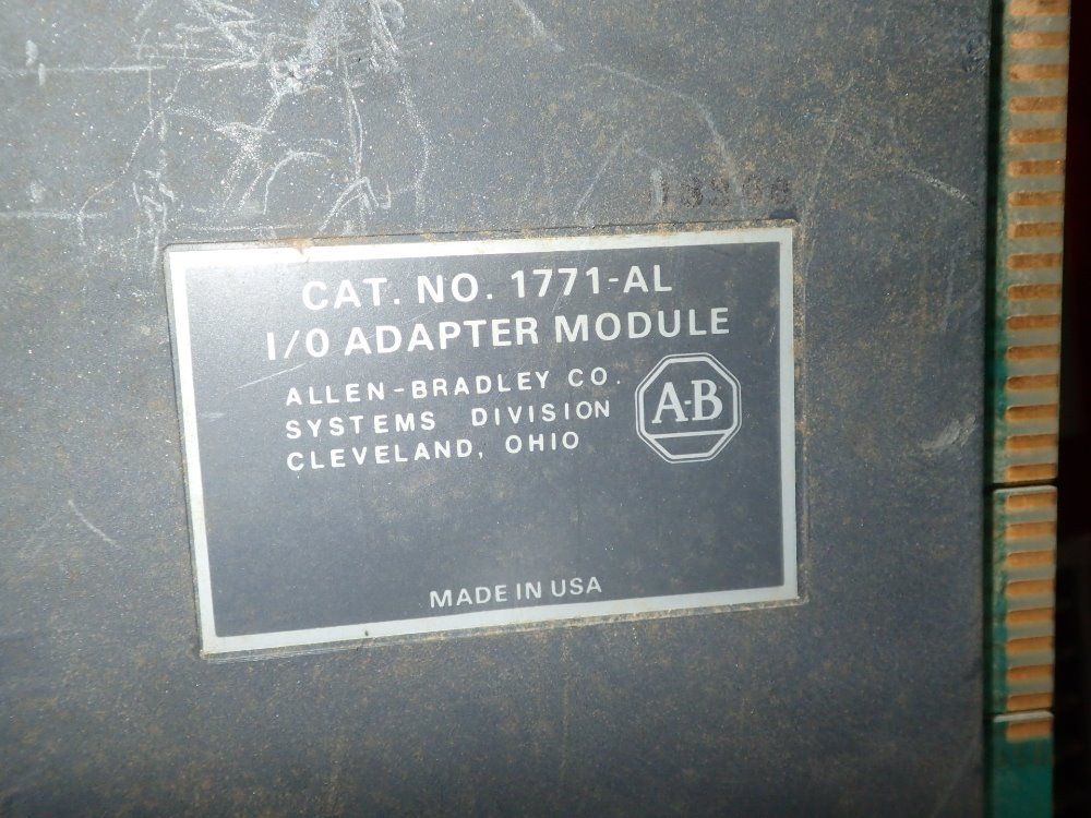 Allen Bradley I/o Modules - 1771-al