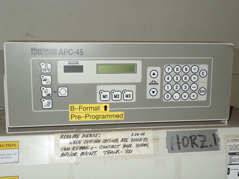 Horizon Programmable Paper Cutter