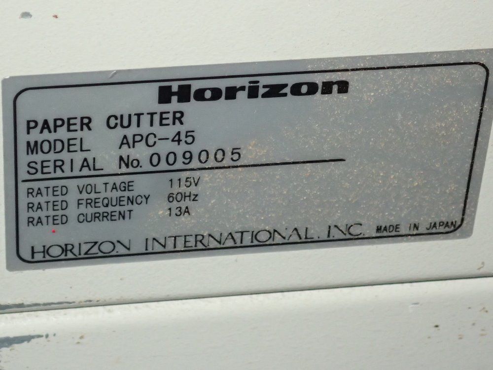 Horizon Programmable Paper Cutter