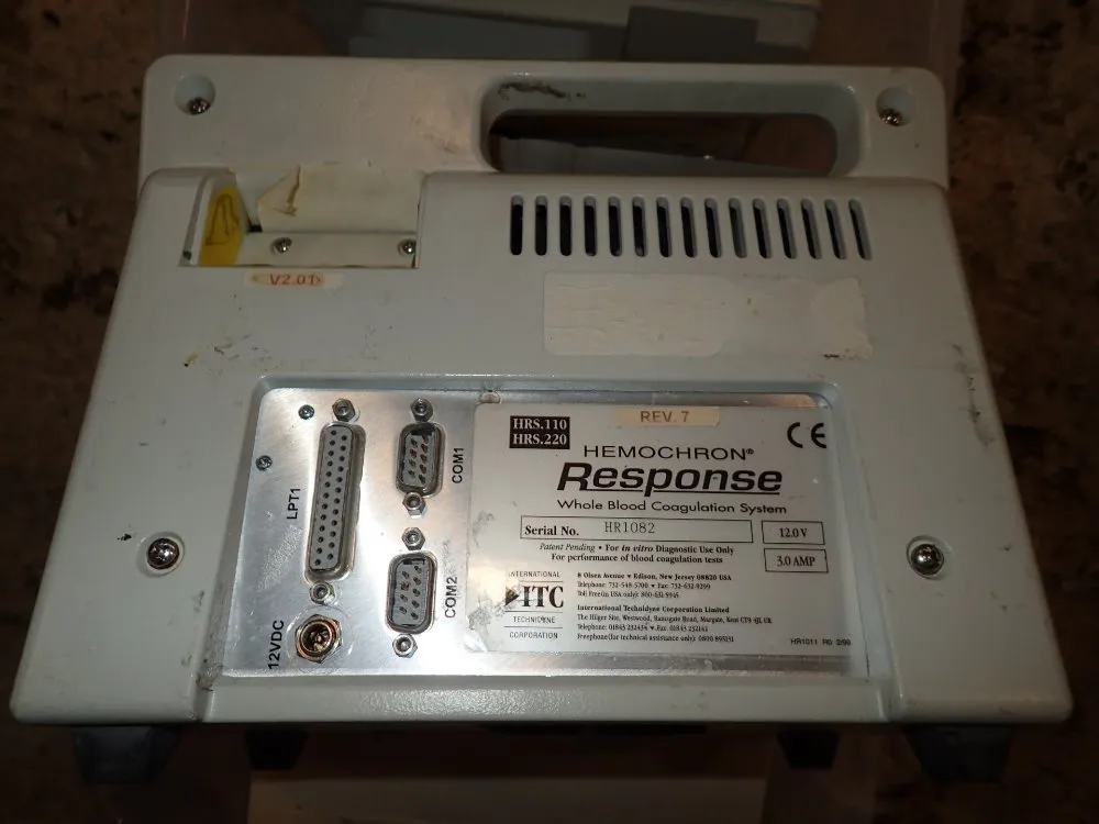 Itc Whole Blood Coagulation System