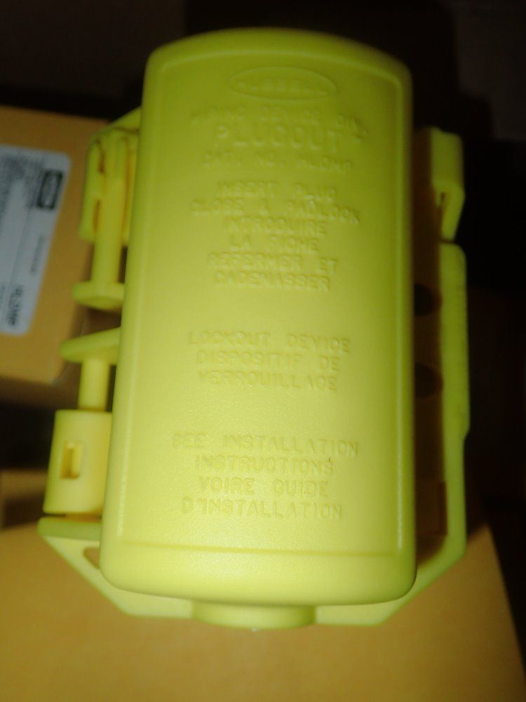 Hubbell Yellow Lockout Devices