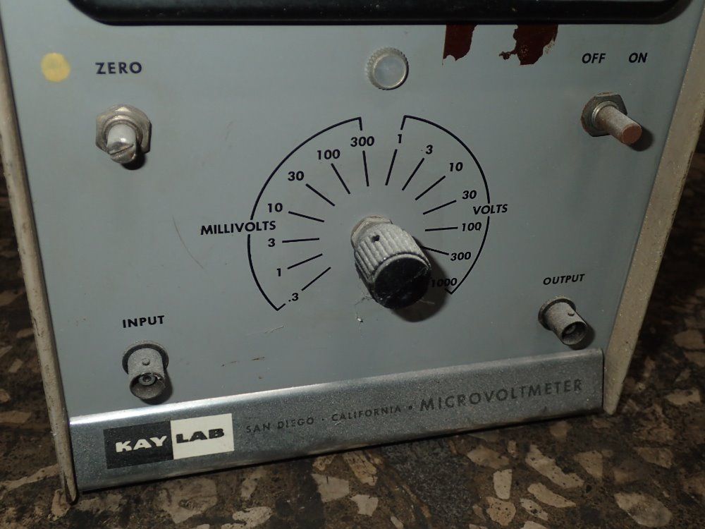 Kay Lab Microvolt Meter