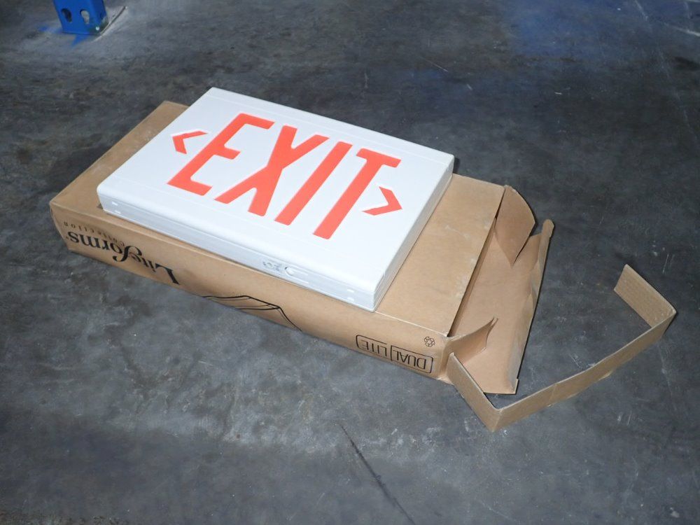 Dual Lite Led Exit Sign