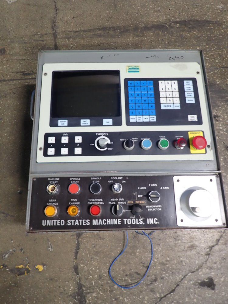 United States Machine Tools Control Panel