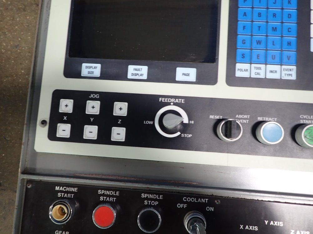 United States Machine Tools Control Panel