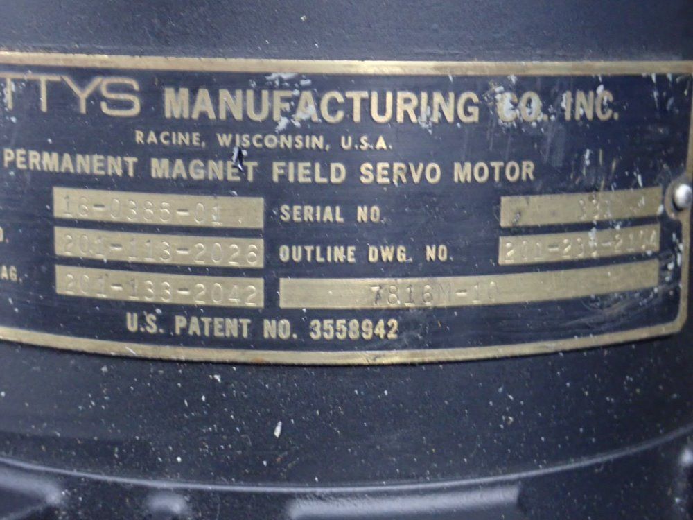 Gettys Manufacturing Servo Motor