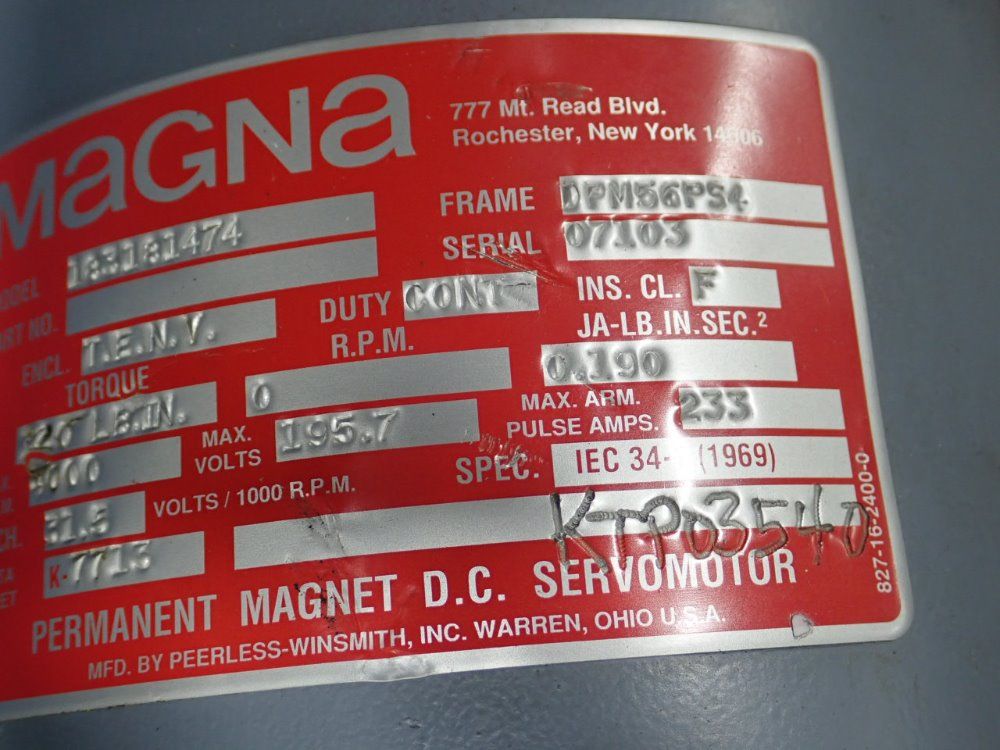 Magna Servo Motor