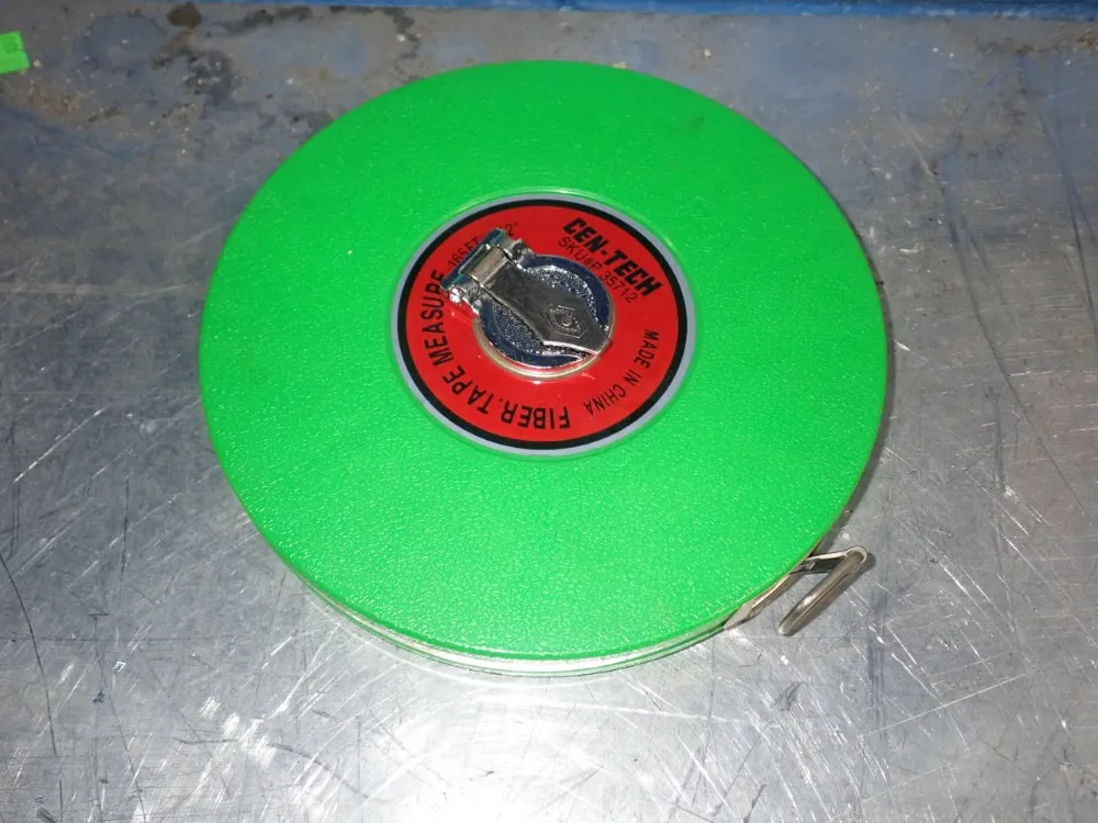 Cen Tech Fiber Tape Measure