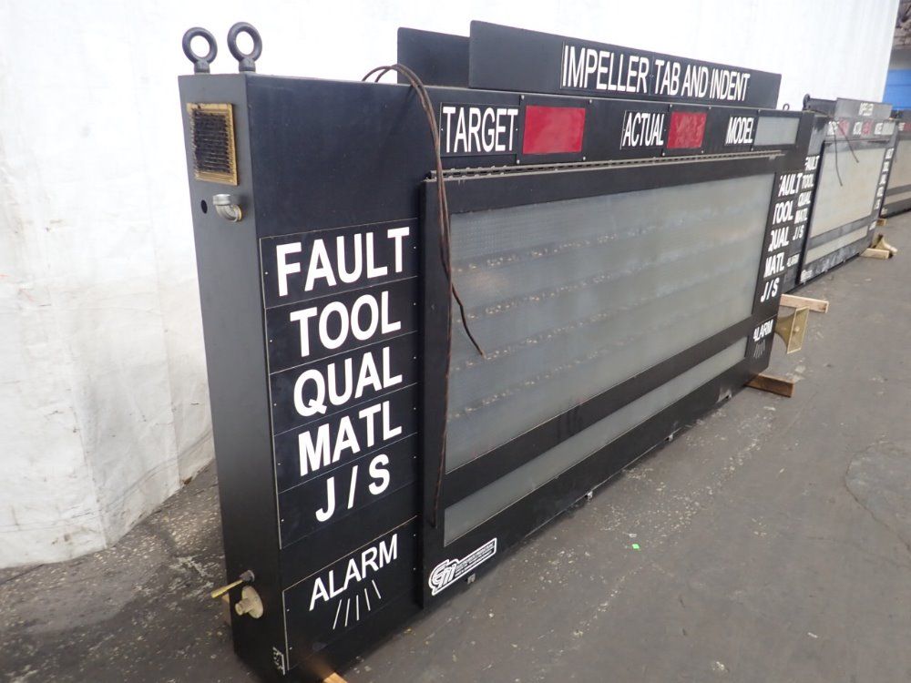 Electro-matic Products Led Production Display