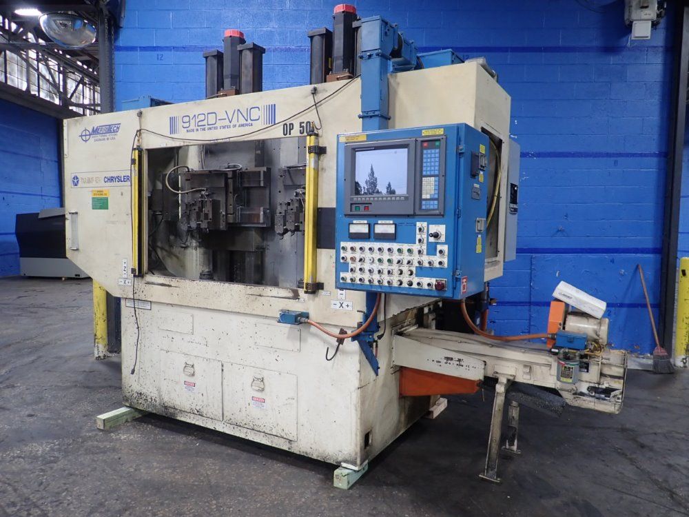 Merritech / Werth Dual Spindle Vertical Cnc Lathe