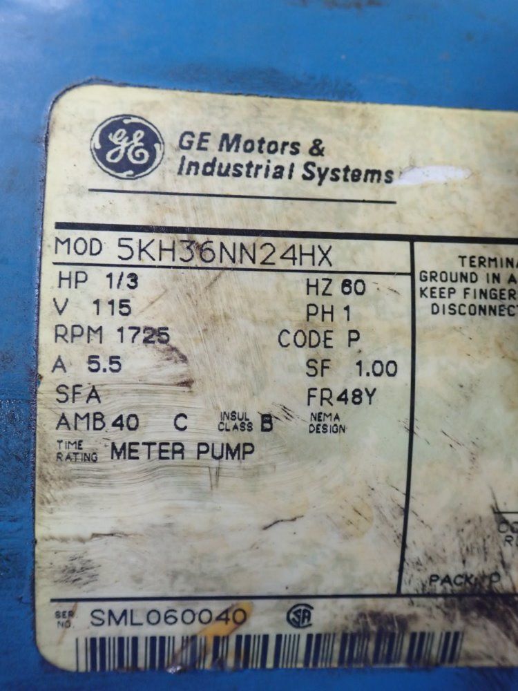 Calgon Proportioning Pump