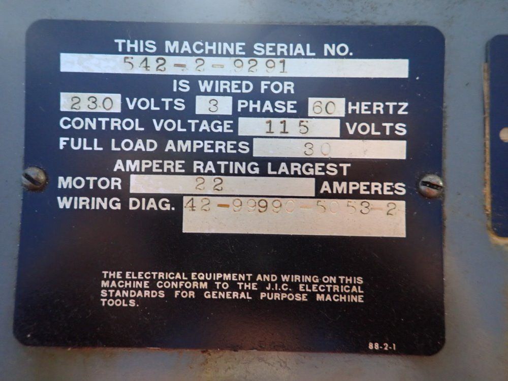 Brown & Sharpe Auto Screw Machine