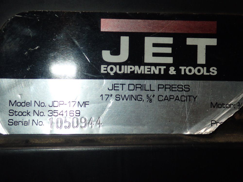 Jet Drill Press