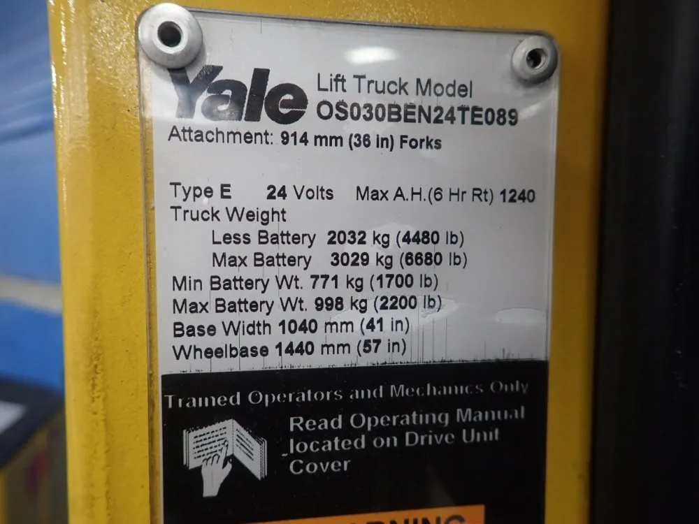 Yale Electric Order Picker