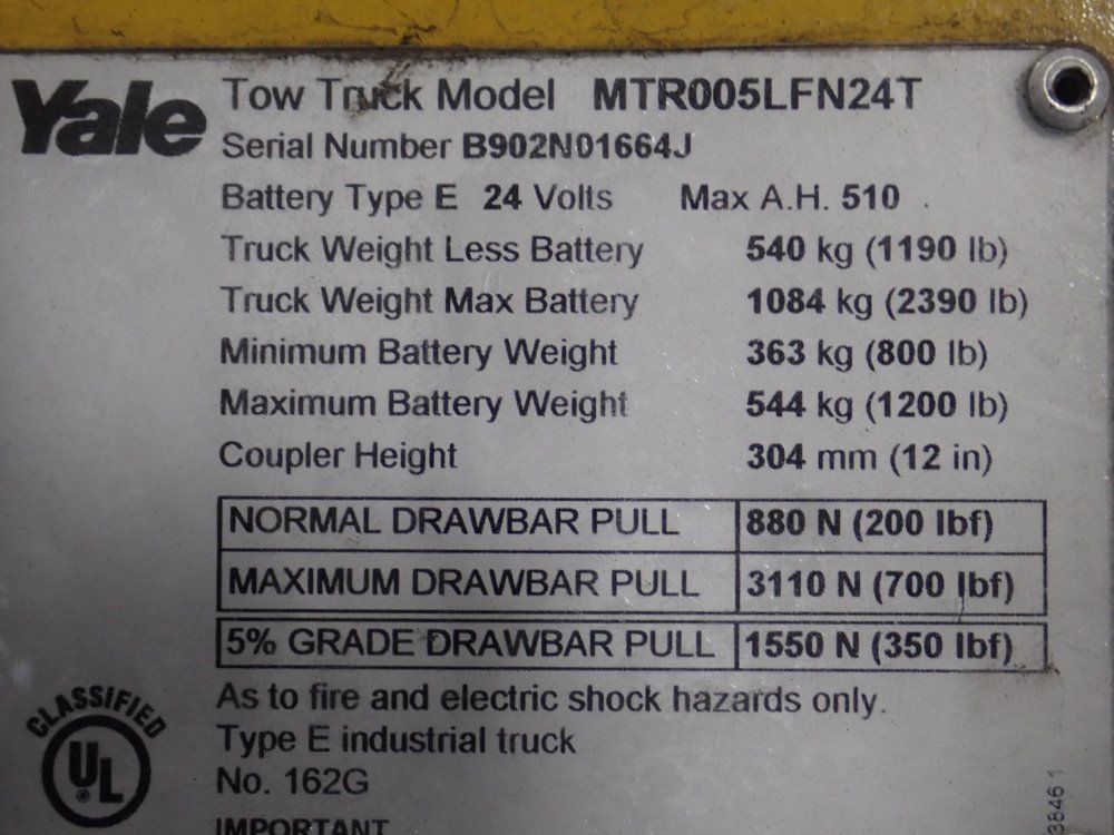 Yale Electric Tugger