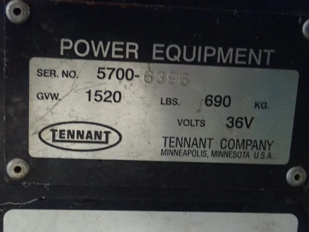 Tennant Floor Sweeper