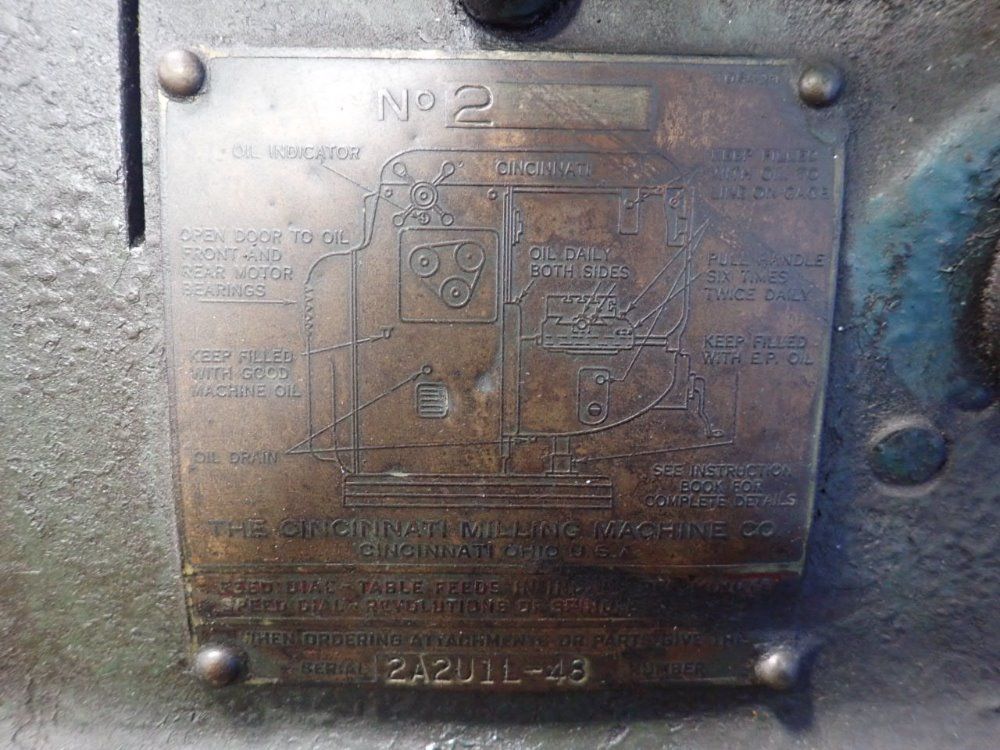 Cincinnati Horizontal Mill