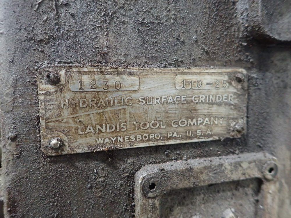 Landis Surface Grinder