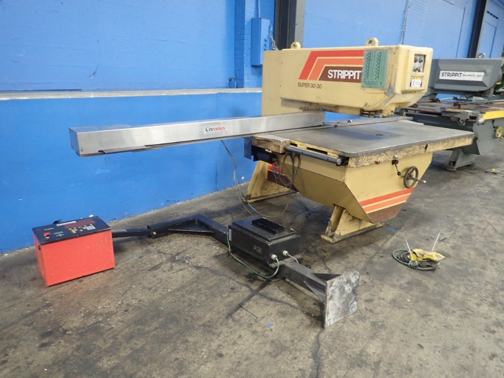 Houdaille / Strippit 1/4" Steel 48" X 72" Table Punch Press - Super 30-30