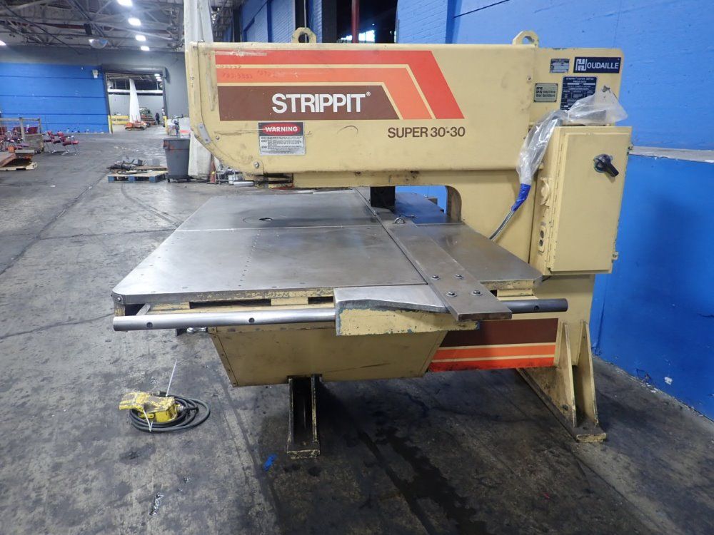 Houdaille / Strippit 1/4" Steel 48" X 72" Table Punch Press - Super 30-30