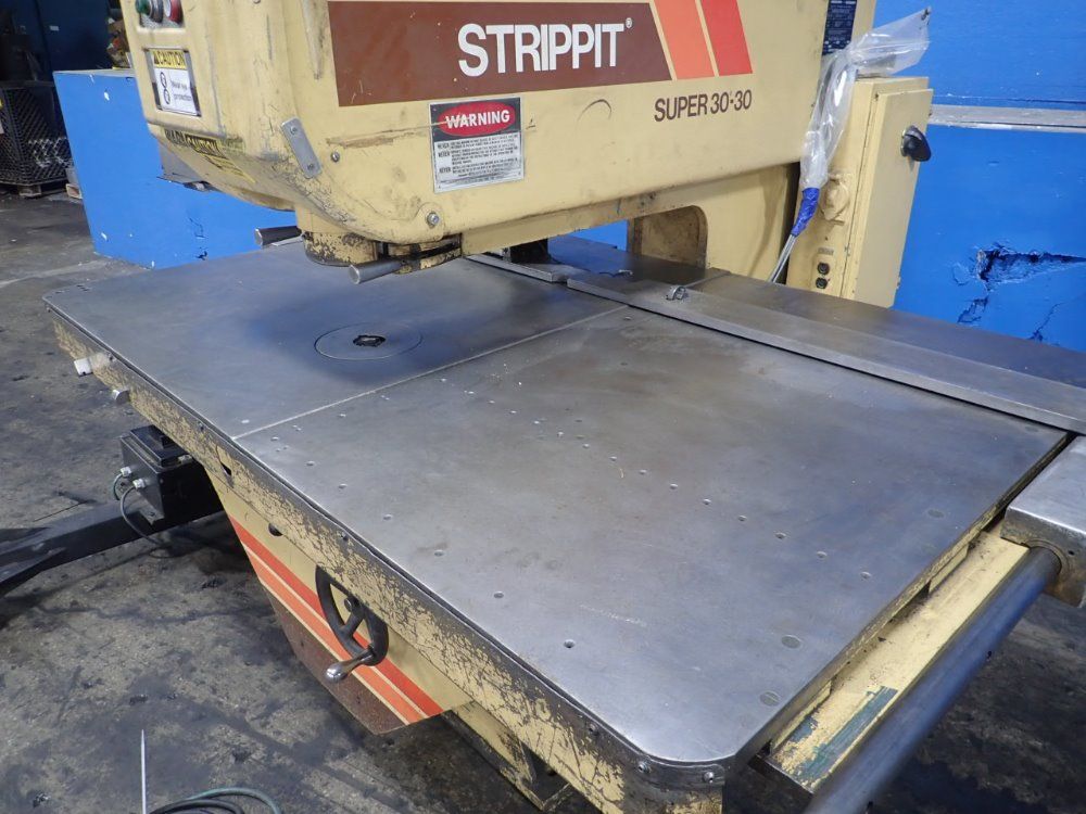 Houdaille / Strippit 1/4" Steel 48" X 72" Table Punch Press - Super 30-30
