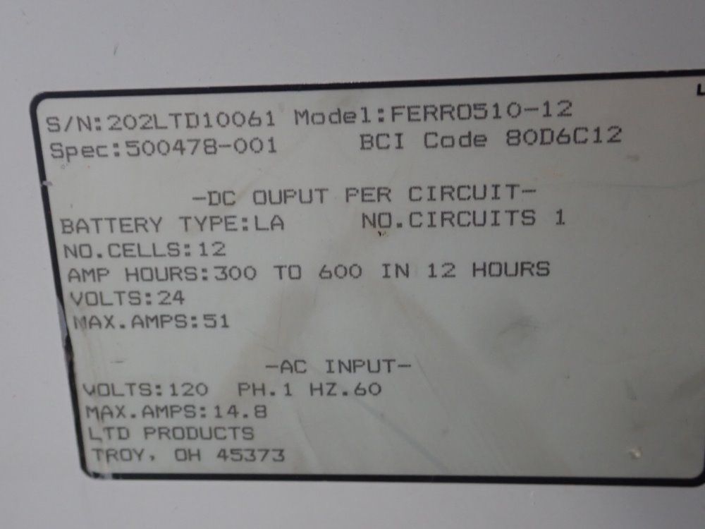 Ferro Battery Charger