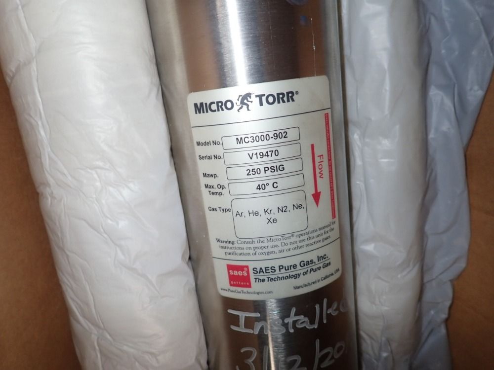 Saes/micro Torr Purifier