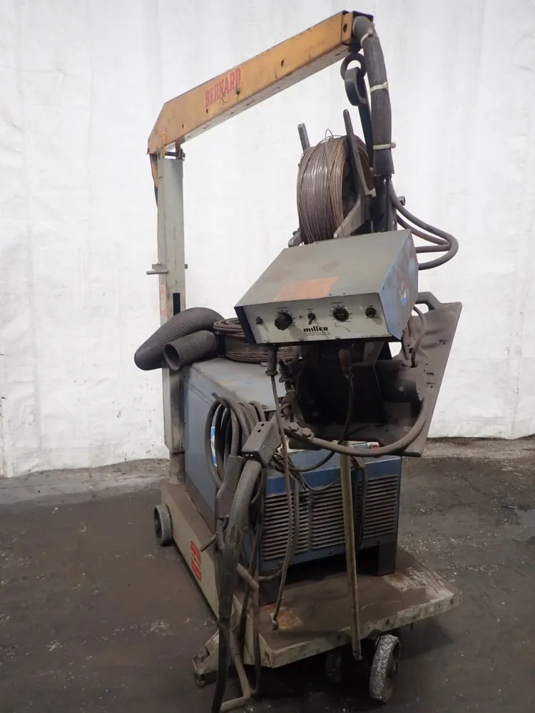 Miller / Bernard Welder W/ Boom & Wirefeeder