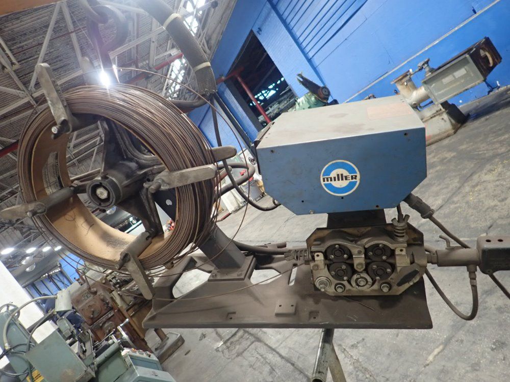 Miller / Bernard Welder W/ Boom & Wirefeeder