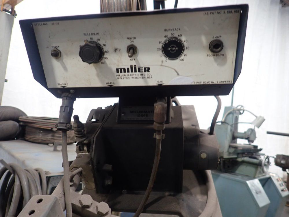 Miller / Bernard Welder W/ Boom & Wirefeeder