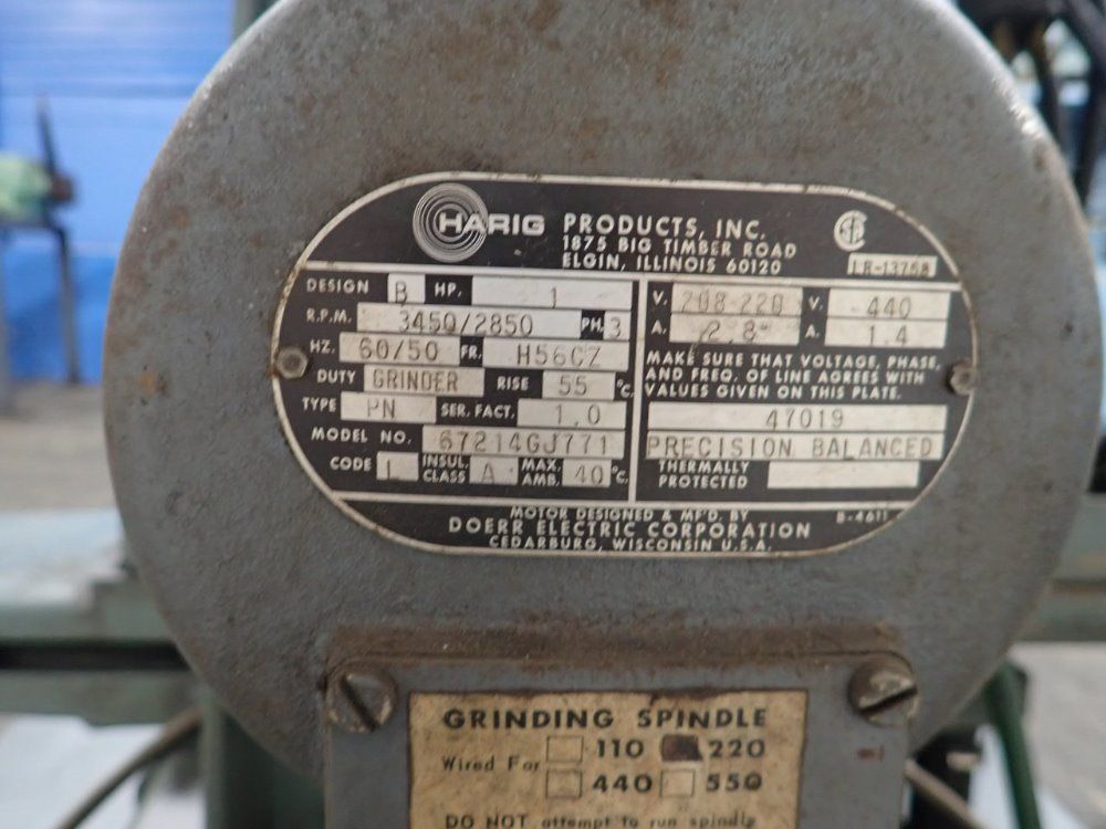 Harig Surface Grinder