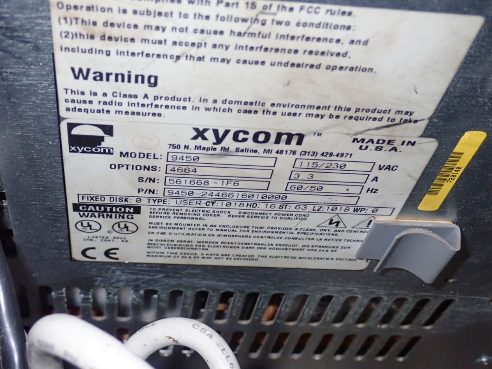 Xycom Control/operator Panel